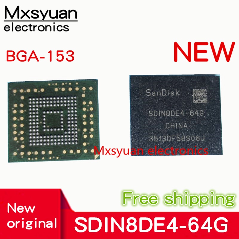 1   10  SDIN8DE4-64G SDIN8DE4-64 8DE4-64G BGA1..